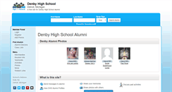 Desktop Screenshot of denbyhighschool.org