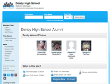 Tablet Screenshot of denbyhighschool.org